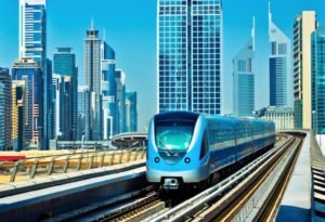 Dubai Metro Blue & Purple Line